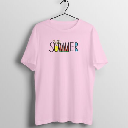 Summer : Summer Typography T-shirt - Image 3