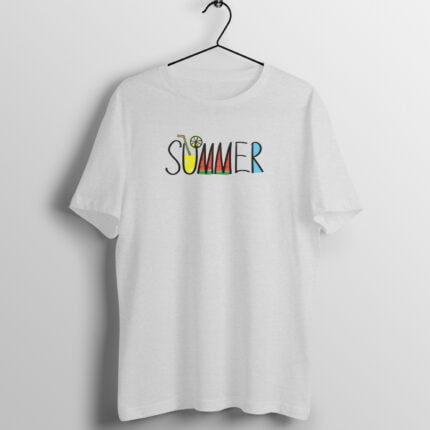 Summer : Summer Typography T-shirt