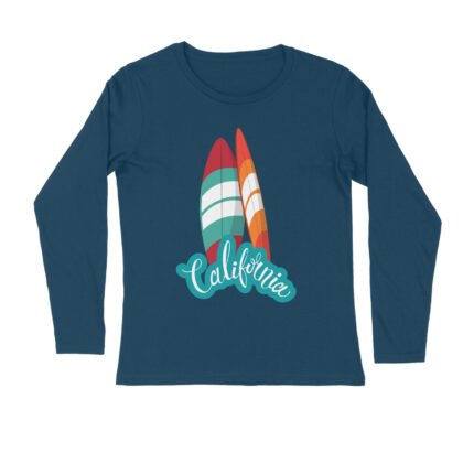 Travel : California Full Sleeves T-shirt - Image 5