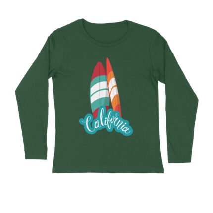 Travel : California Full Sleeves T-shirt - Image 7