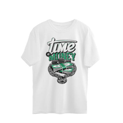 Quotes : Time is Money Oversized T-shirt