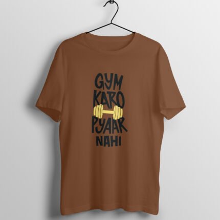Gym karo pyar nahi T-Shirt - Image 3