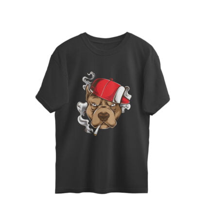 Smoking Dog with Swag Oversize - Image 2