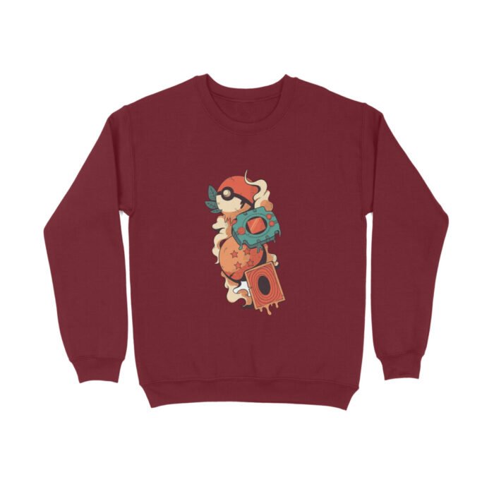 Pokemon x Naruto Sweatshirt - Image 1