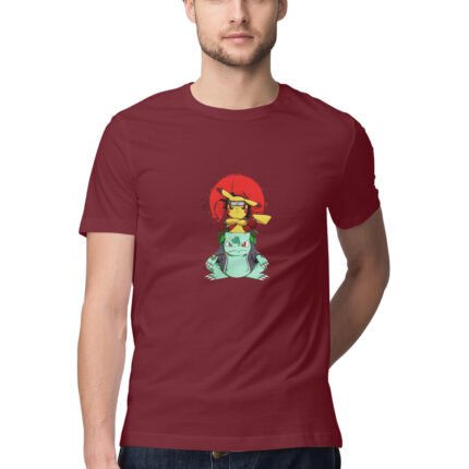 Pokemon x Naruto T-shirt