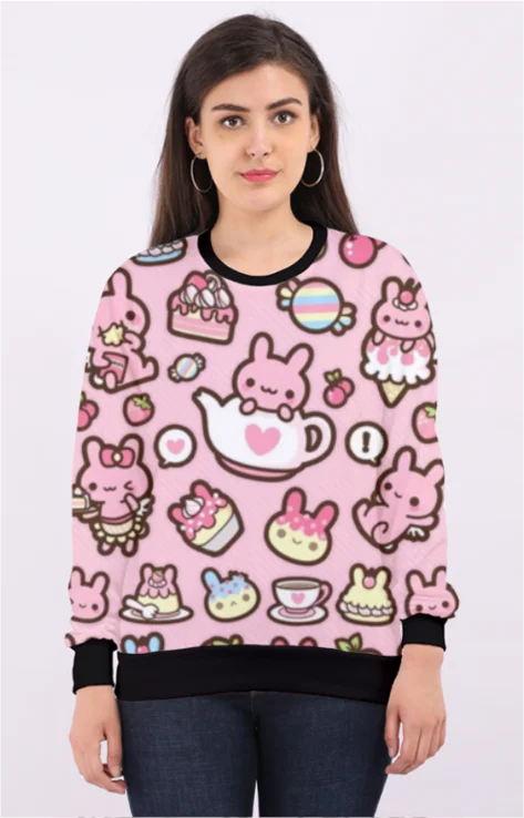Heartfelt: Cute Sweatshirt - Image 1