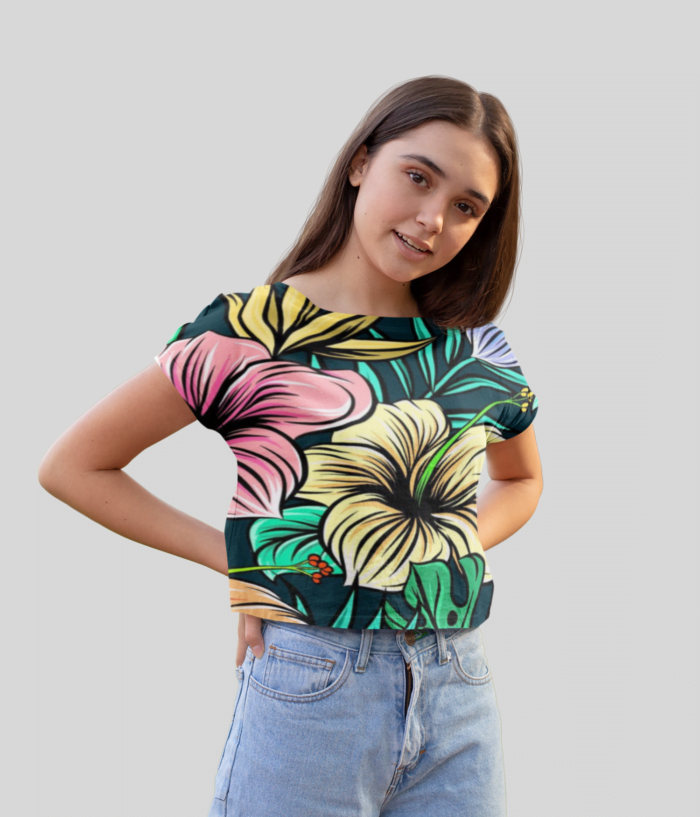 Summer Vibes: Women's Crop Top - Image 2