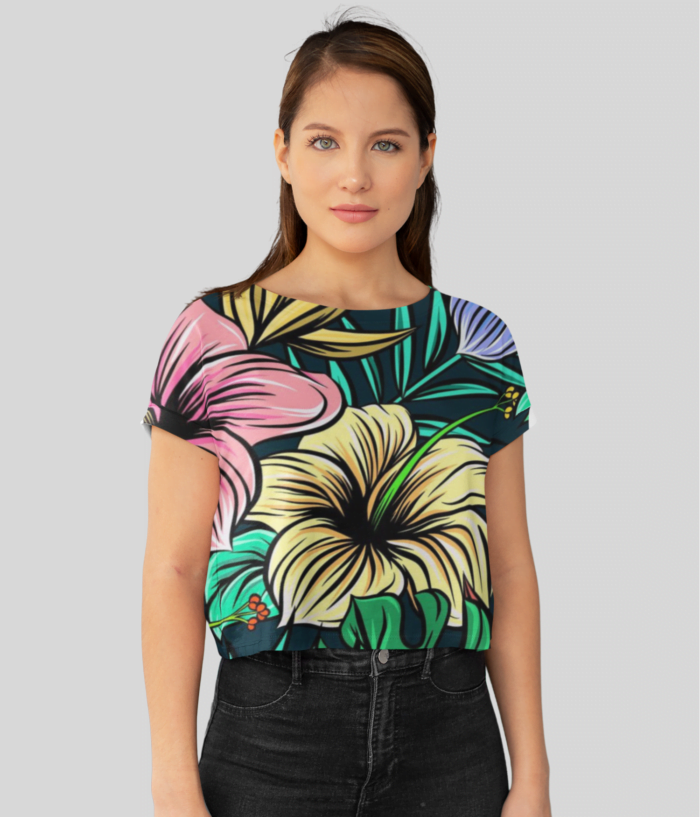 Summer Vibes: Women's Crop Top - Image 1