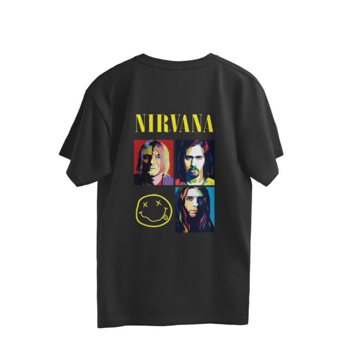 Women's : Nirvana Oversized Tees - Image 2