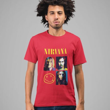 Nirvana with Crew T-shirt - Image 6