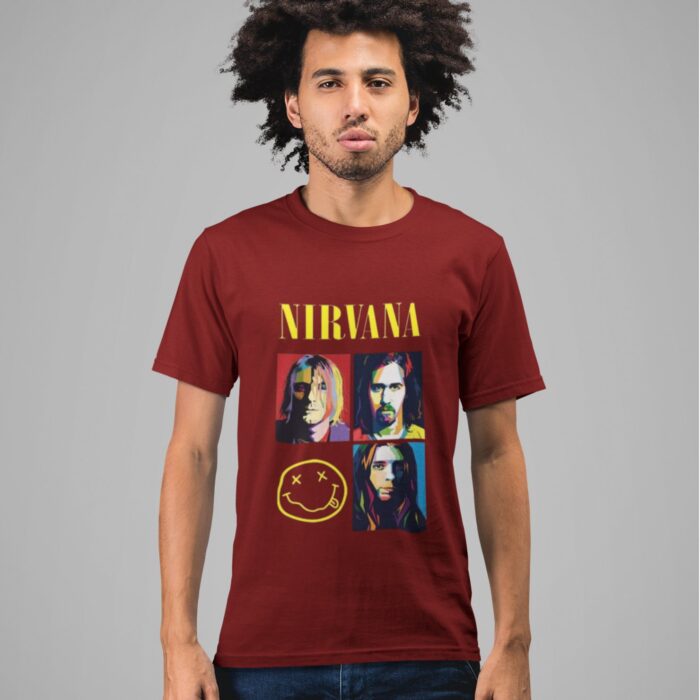 Nirvana with Crew T-shirt - Image 7