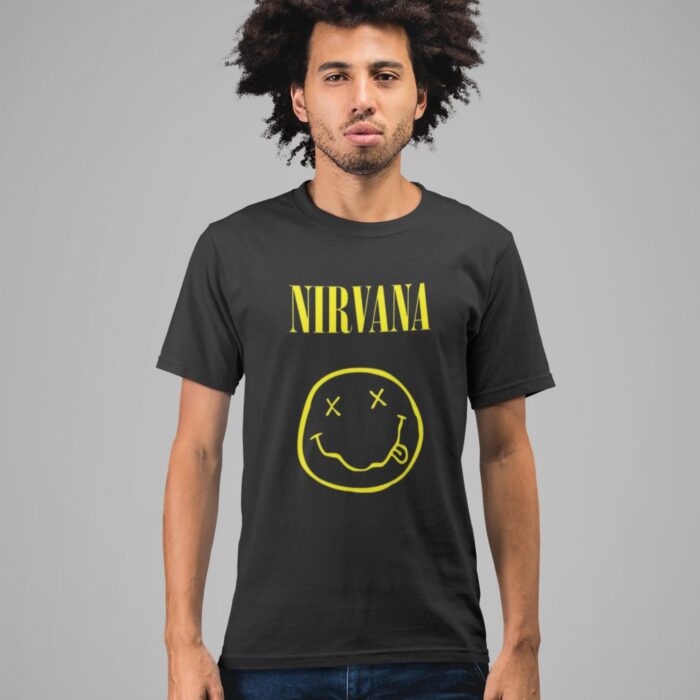 Nirvana with Smiley T-shirt - Image 4