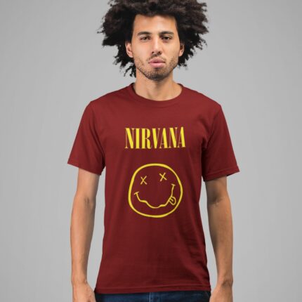 Nirvana with Smiley T-shirt - Image 5