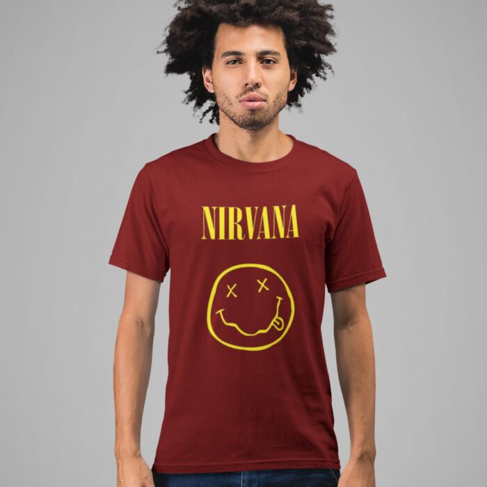 Nirvana with Smiley T-shirt - Image 5