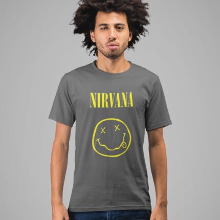 Nirvana with Smiley T-shirt - Image 7