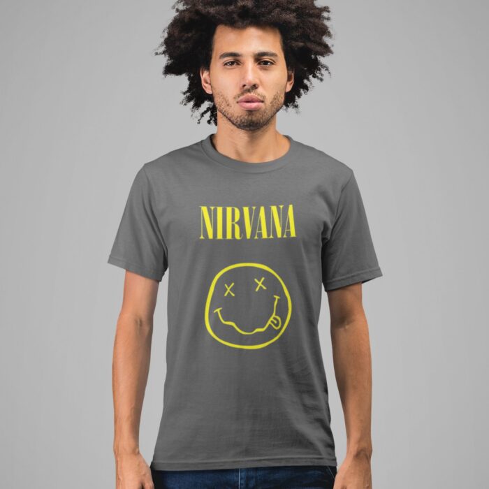 Nirvana with Smiley T-shirt - Image 7