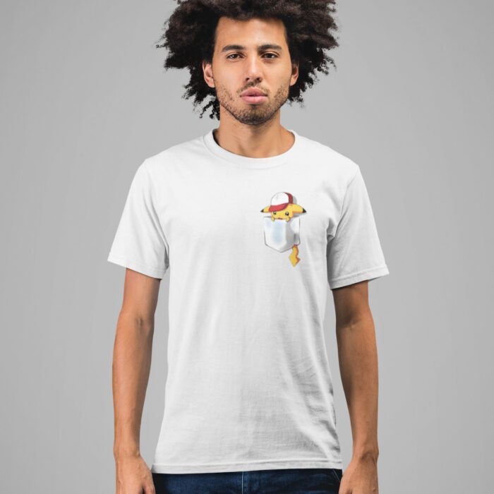 Pocket T-Shirt Pikachu - Image 10