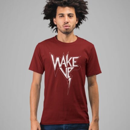 Quotes : Wake up Half Sleeve T-shirt - Image 3