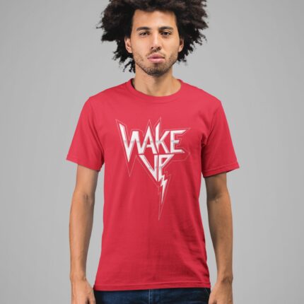 Quotes : Wake up Half Sleeve T-shirt - Image 5