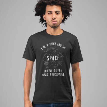 Space : Huge Fan Of Space T-shirt - Image 4
