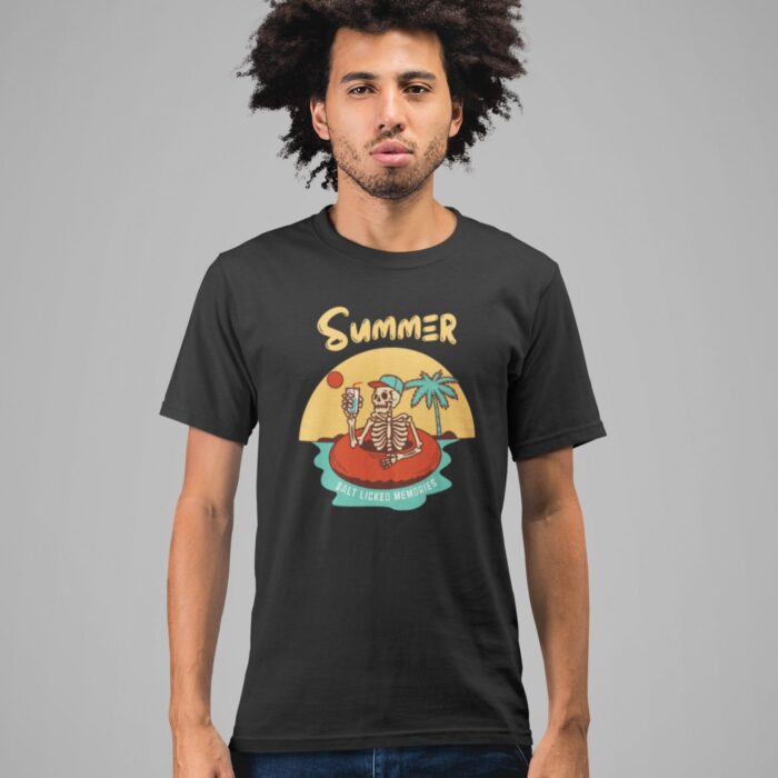 Summer : Salt Licked Memories T-shirt - Image 4