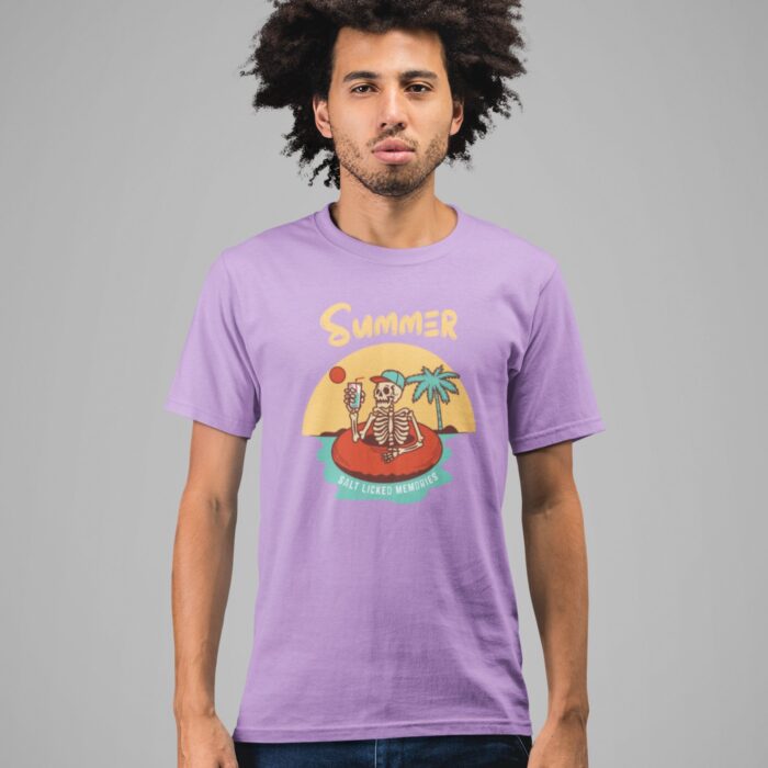 Summer : Salt Licked Memories T-shirt - Image 5