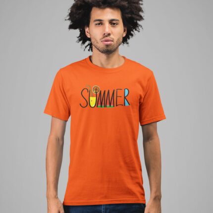 Summer : Summer Typography T-shirt - Image 10