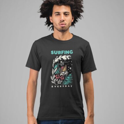 Summer : Surfing Everyday T-shirt - Image 9