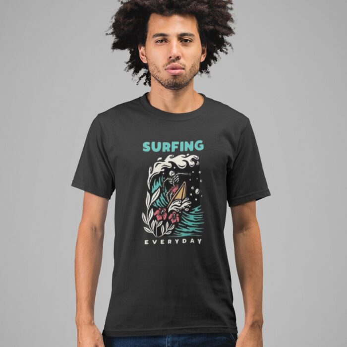 Summer : Surfing Everyday T-shirt - Image 9