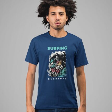Summer : Surfing Everyday T-shirt - Image 4