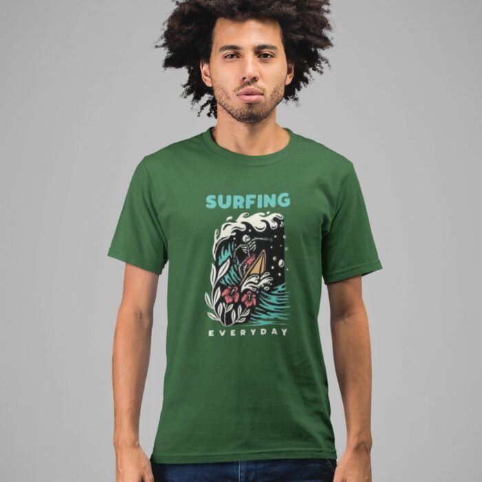 Summer : Surfing Everyday T-shirt - Image 10