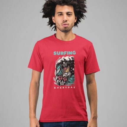 Summer : Surfing Everyday T-shirt - Image 11