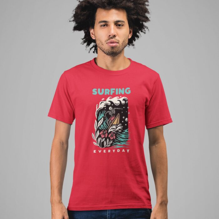 Summer : Surfing Everyday T-shirt - Image 11
