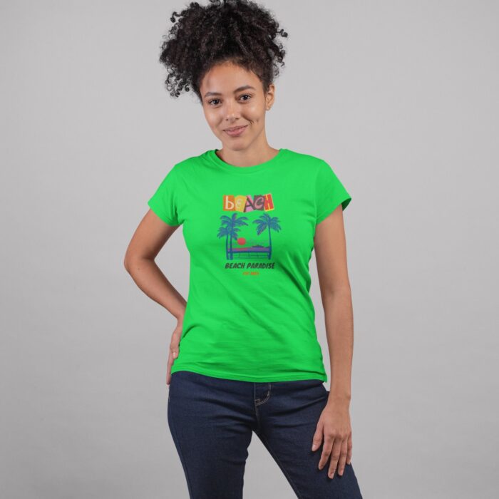 Women's : Beach Paradise T-shirt - Image 4