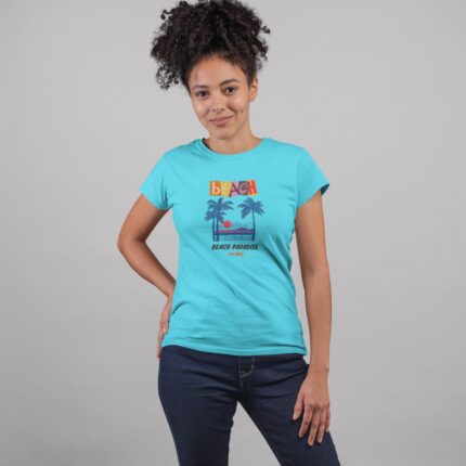 Women's : Beach Paradise T-shirt - Image 5