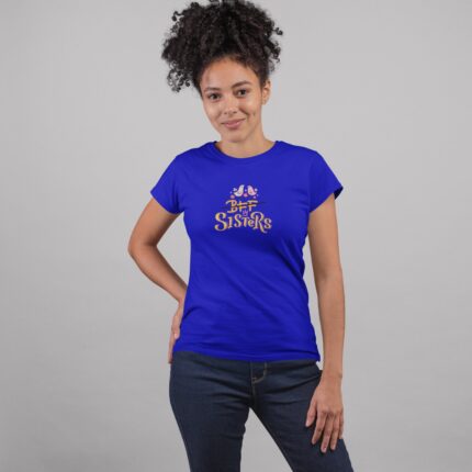 Women's : BFF Sisters T-shirt - Image 4