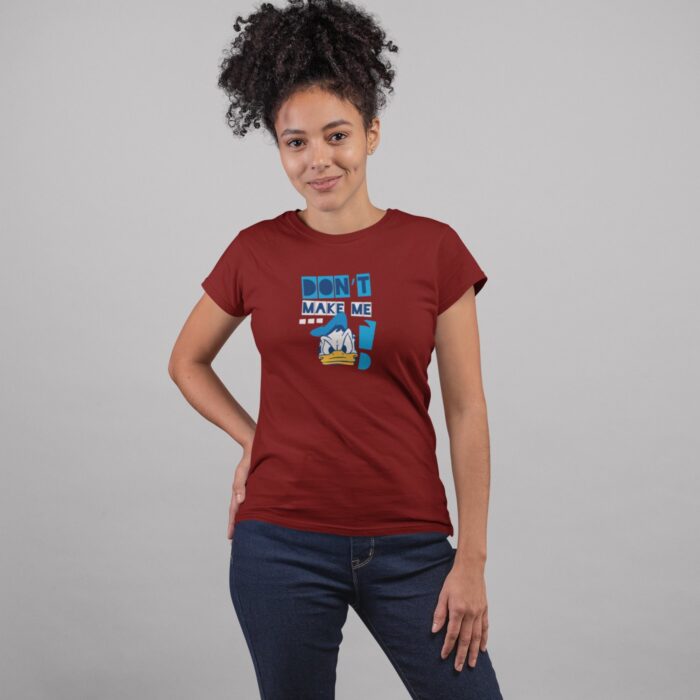 Women's : Don't Make Me Angry T-shirt - Image 1