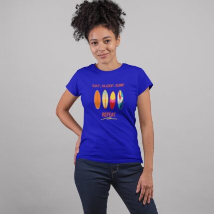 Women's : Eat Sleep Surf Repeat T-shirt