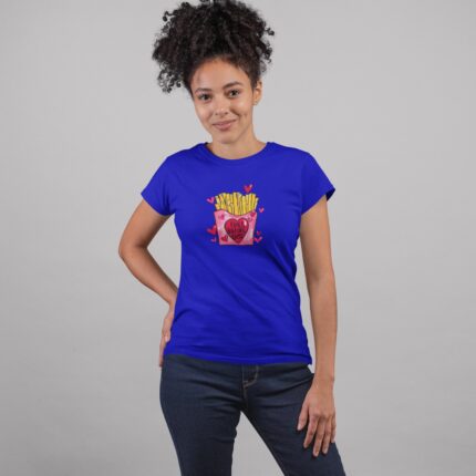 Women's : Fries Before Guys T-shirt - Image 8