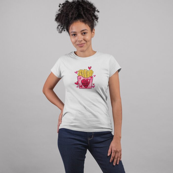 Women's : Fries Before Guys T-shirt - Image 10