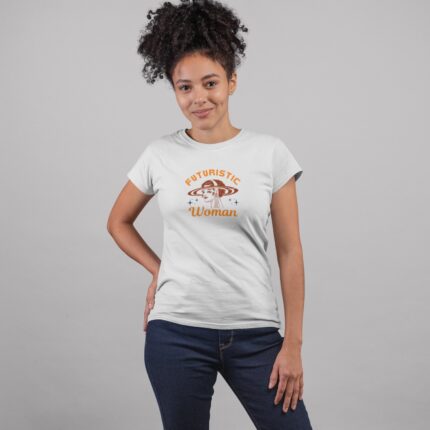 Women's : Futuristic Woman T-shirt