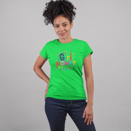 Women's : Girl Power T-shirt - Image 8