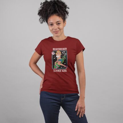 Women's : Heartbreaker Atomic Girl T-shirt - Image 8