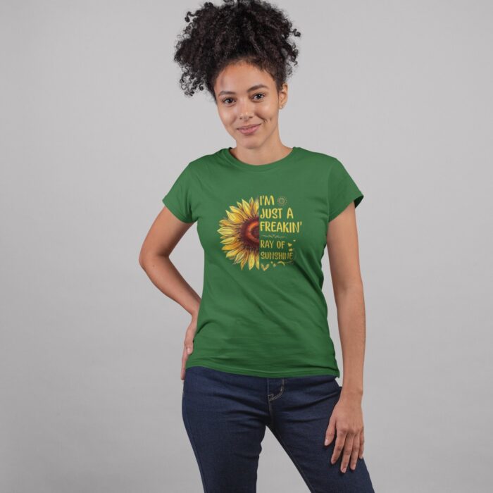 Women's : I am Just a Freakin Ray of Sunshine T-shirt - Image 1