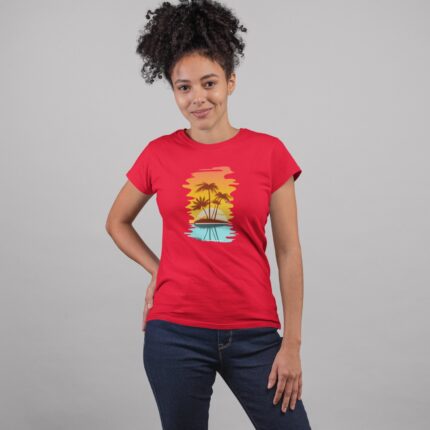 Women's : Island T-shirt - Image 8