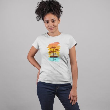 Women's : Island T-shirt - Image 4