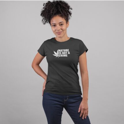 Women's : Nature is not a Crime T-shirt - Image 8