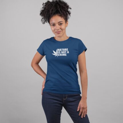 Women's : Nature is not a Crime T-shirt - Image 7
