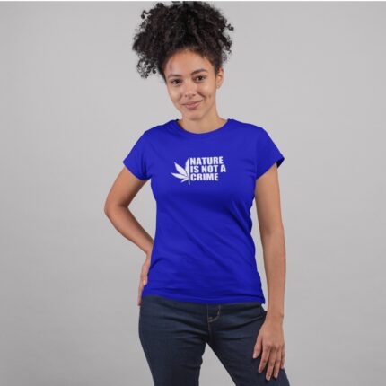 Women's : Nature is not a Crime T-shirt - Image 6