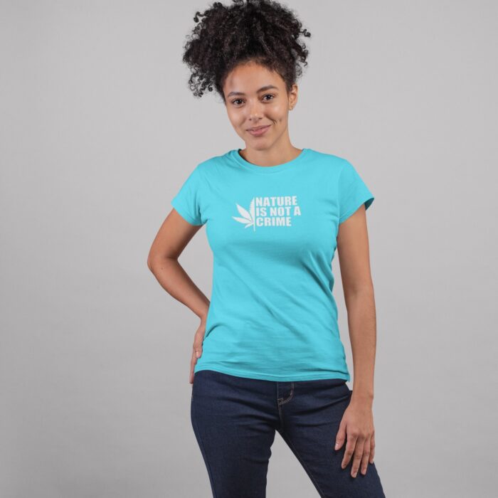 Women's : Nature is not a Crime T-shirt - Image 5